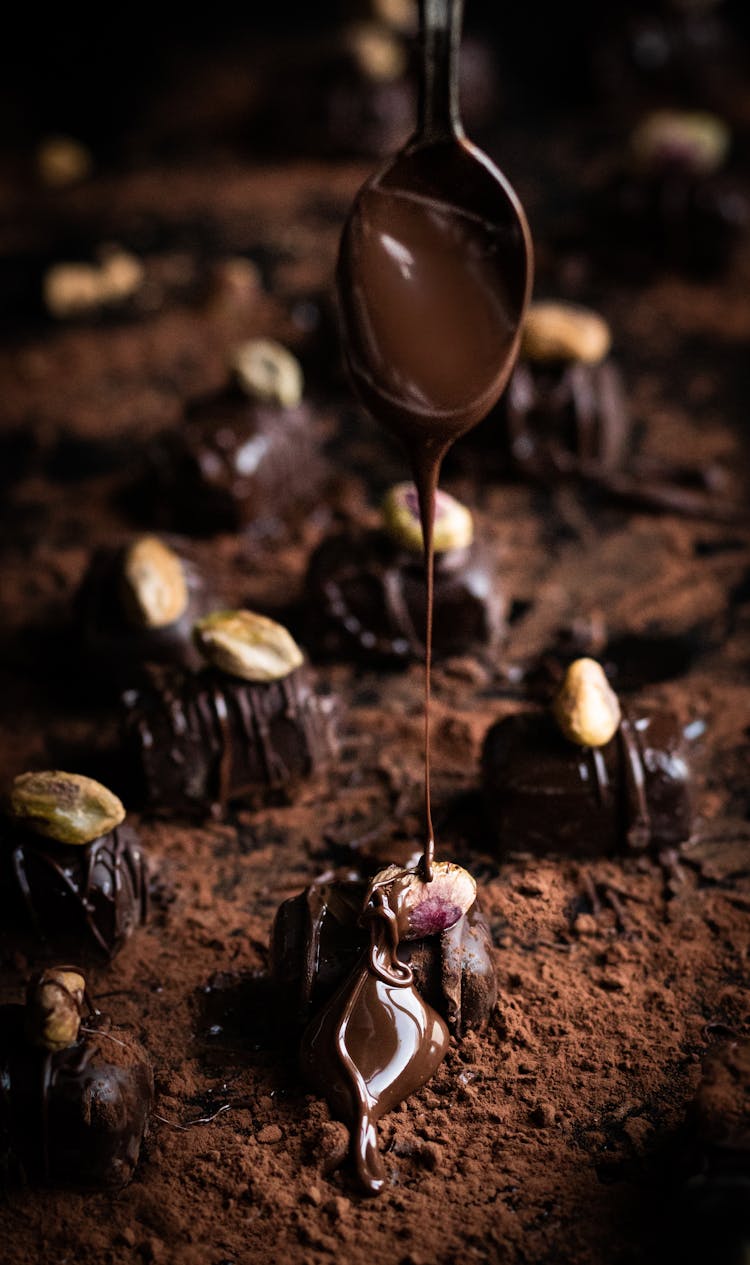 Process Of Making Chocolate Sweets