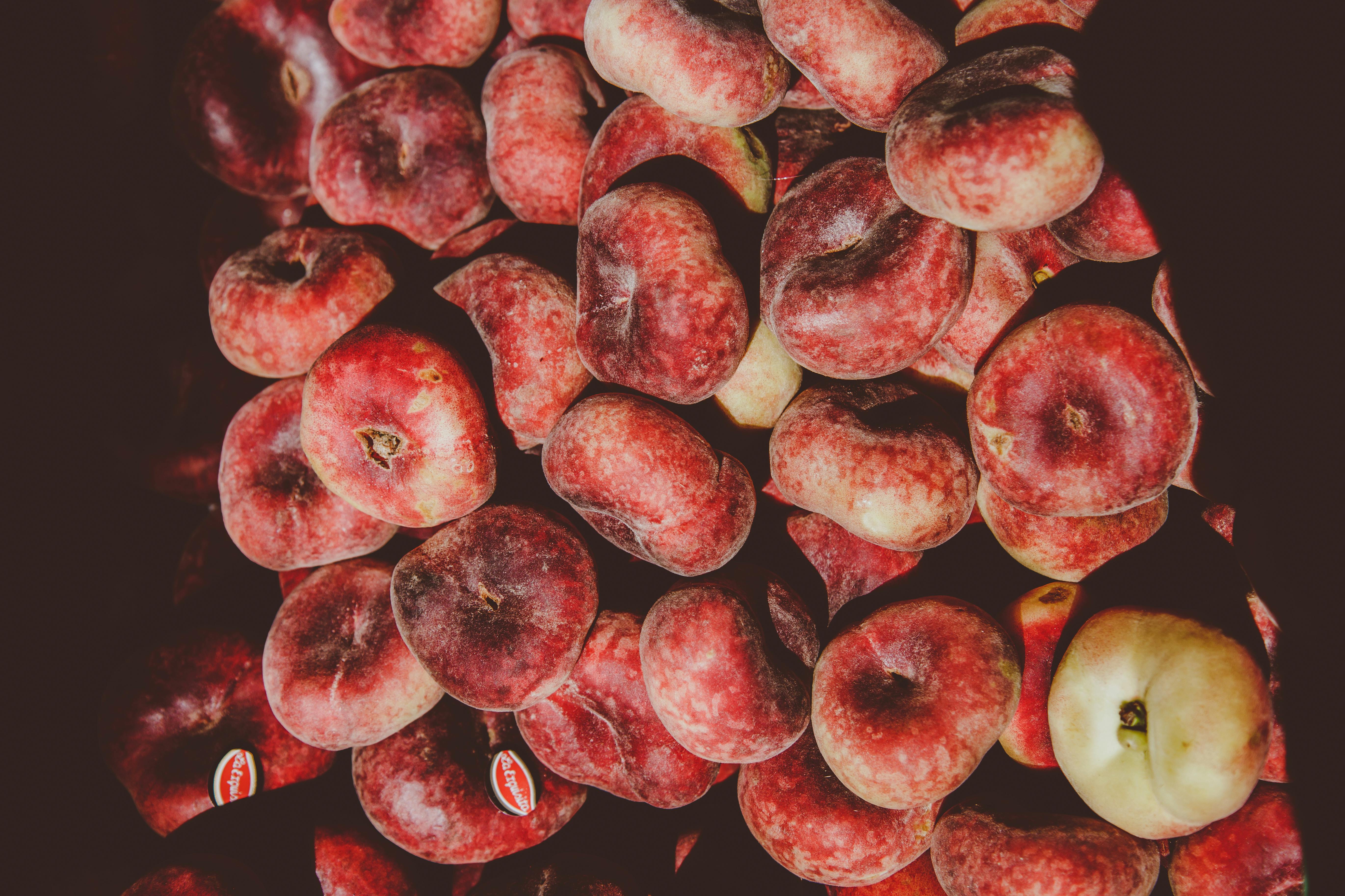 Pile of Round Red Fruits · Free Stock Photo