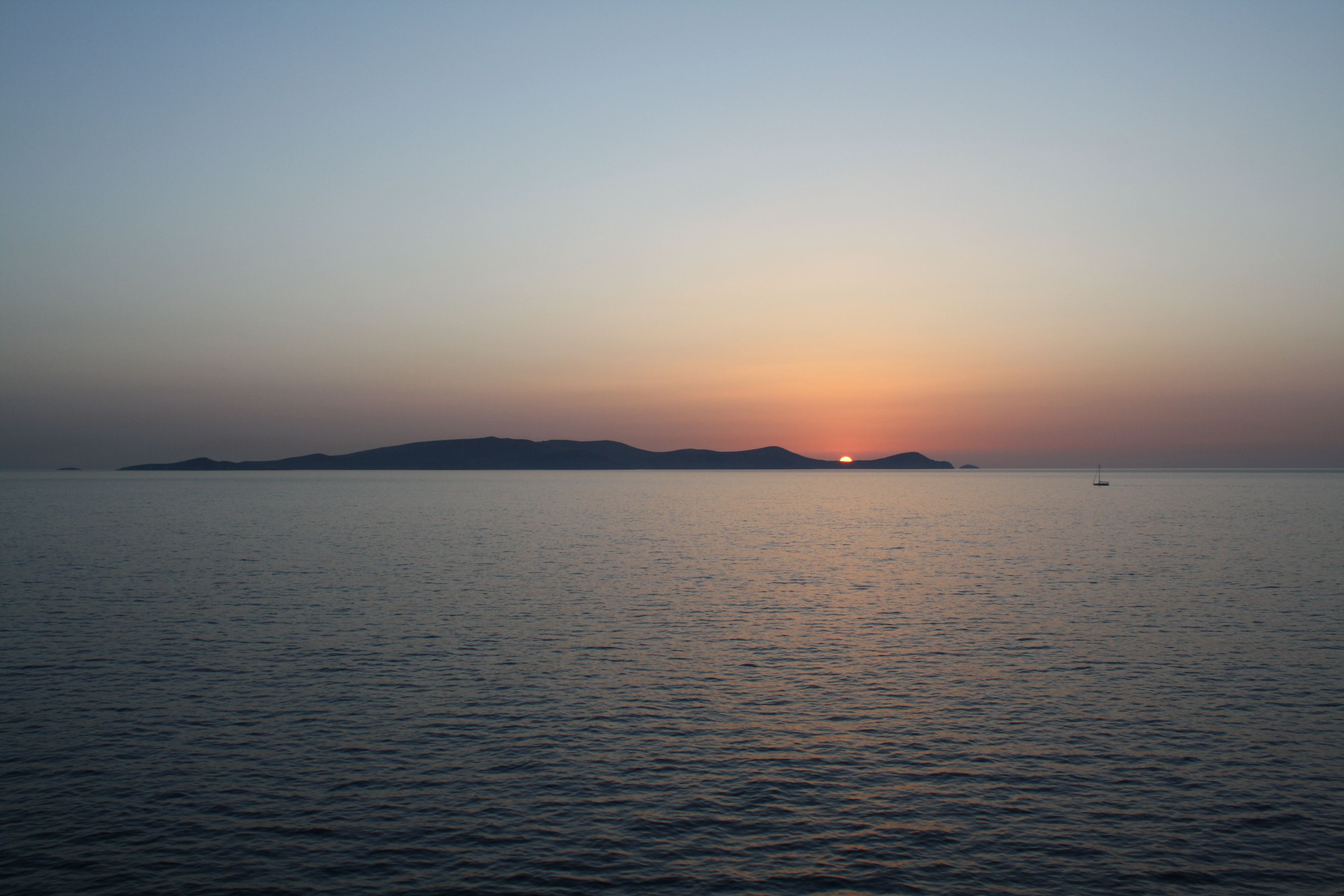Silhouette of Ship Sailing on the Sea during Sunset · Free Stock Photo