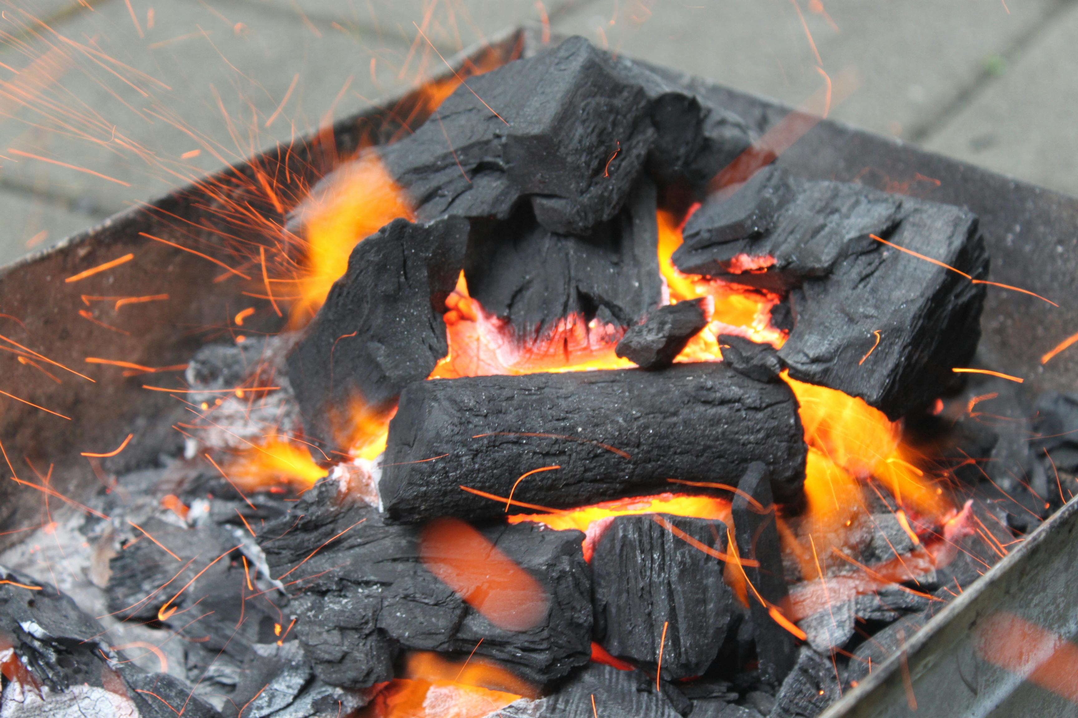 Free stock photo of charcoal, fire