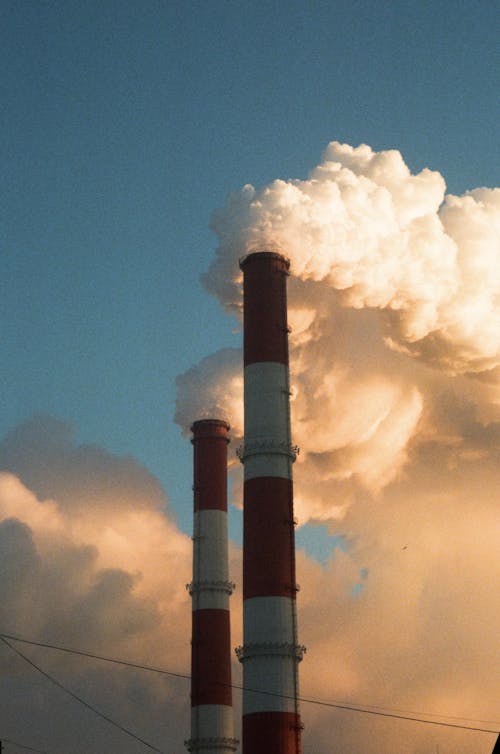 Kostnadsfri bild av fabrik, förorening, industriell
