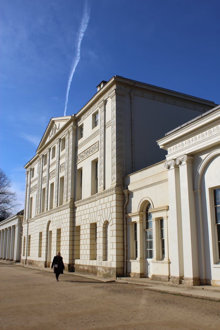 Kenwood Manor House In London, England Under Blue Sky