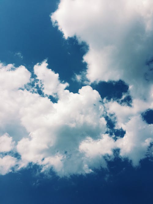 cloudscape, カラフル, サマータイムの無料の写真素材