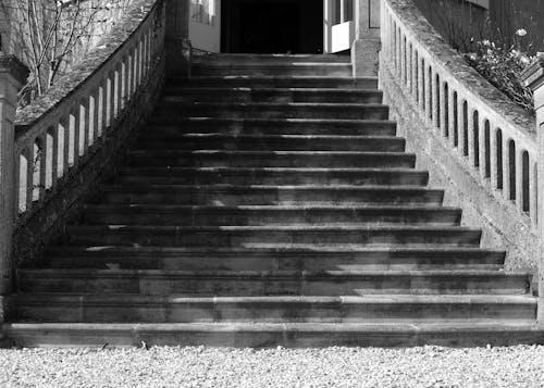 Free stock photo of stately home, steps Stock Photo