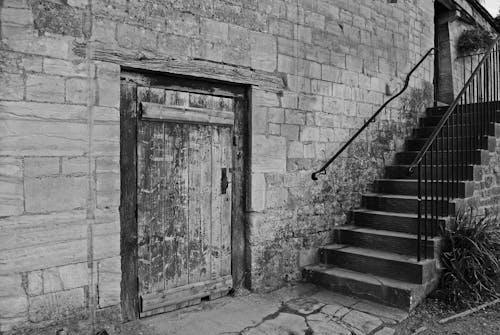 Free stock photo of door, steps