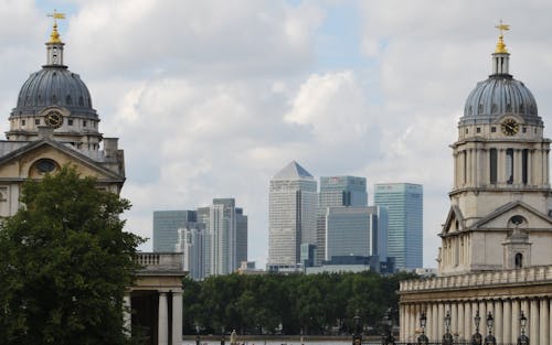 Free stock photo of archetecture, canary wharf, old amp new