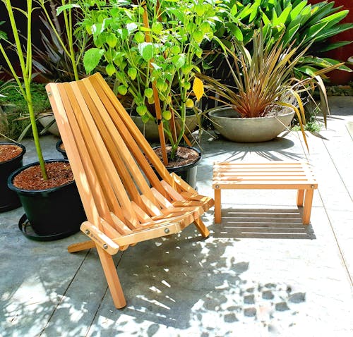 Free stock photo of courtyard garden, garden, garden furniture Stock Photo