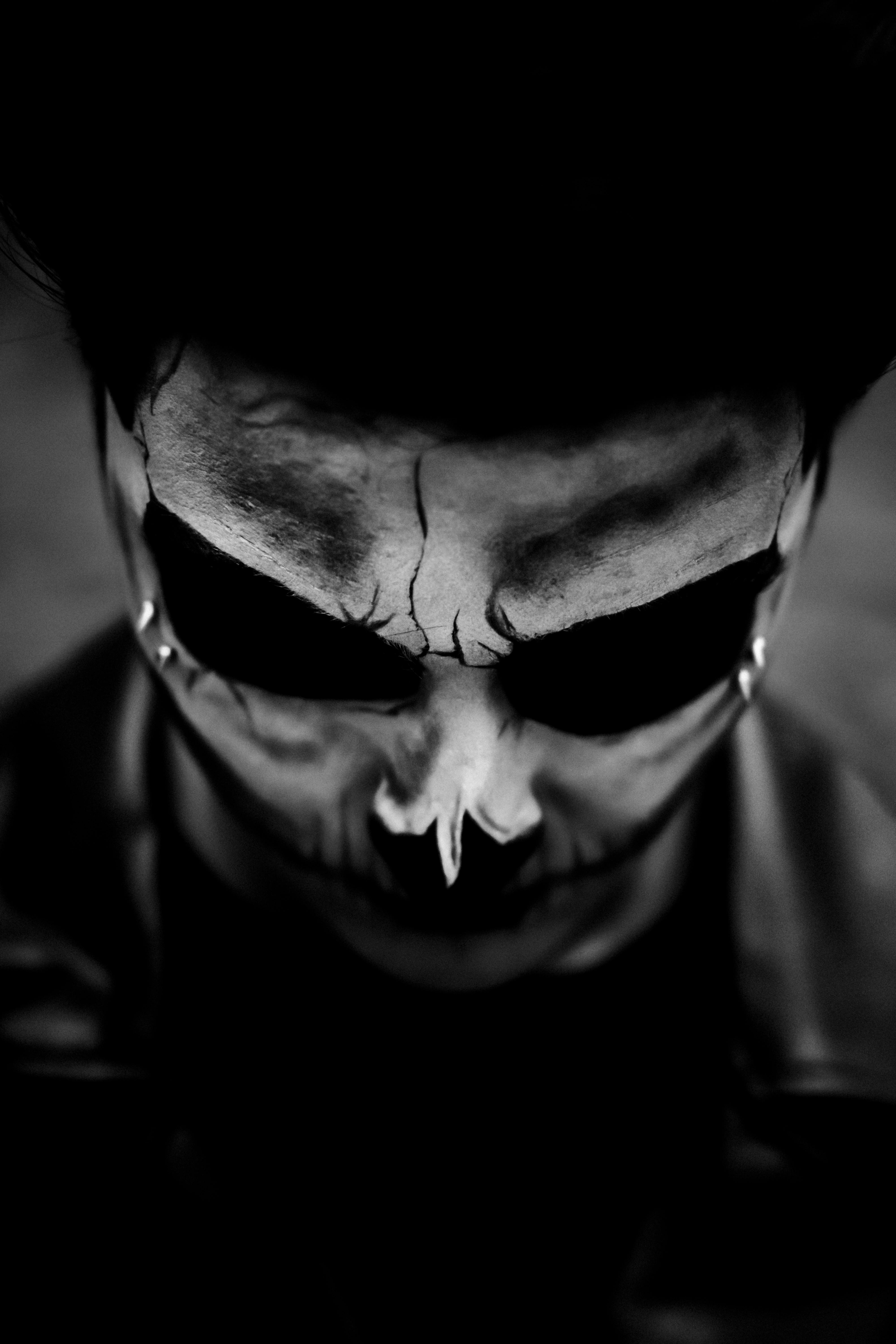 Tattooed Naked Woman Kneeling on Beach at Night · Free Stock Photo