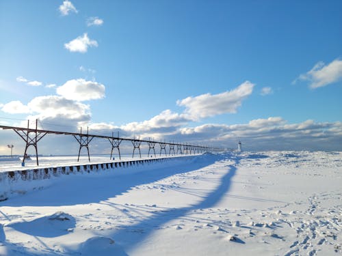 Foto d'estoc gratuïta de a l'aire lliure, cobert de neu, congelat