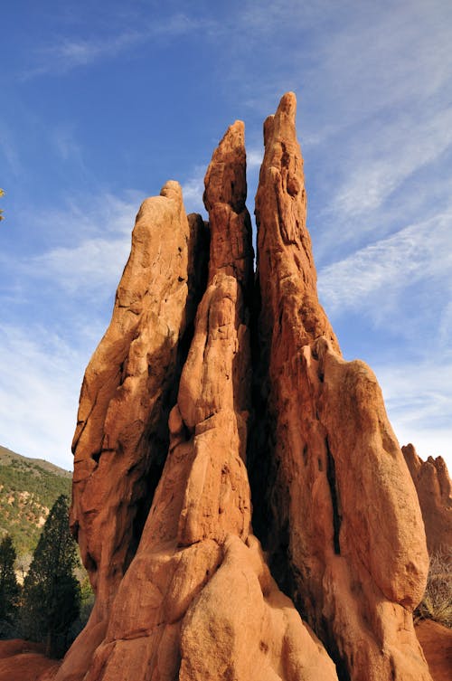 Free A Rock Formation at the Garden of the Gods Stock Photo