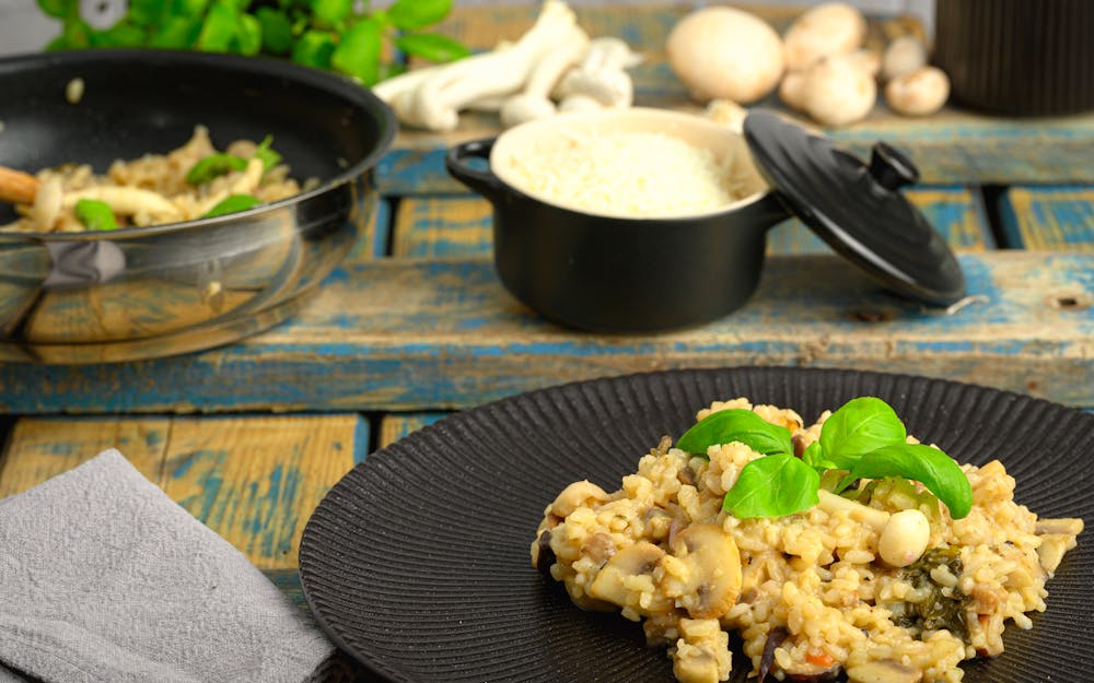 Creamy Vegan Mushroom Risotto Creamy Vegan Mushroom Risotto