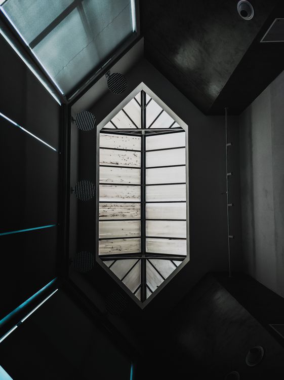Window Simetric Image A Symmetric Glass Window · Free Stock Photo