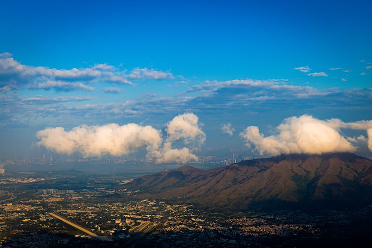 Aerial View Of A Landscape