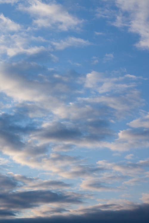 Ingyenes stockfotó felhők, felhőzet, függőleges lövés témában