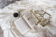 Coffee and book