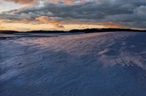 Photos gratuites de ciel orange, coucher de soleil, dernières lueurs