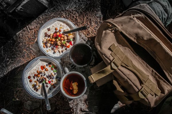 Repas lyophilisés en sachets