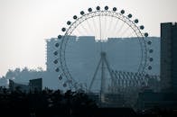 A View of a Ferris Wheel
