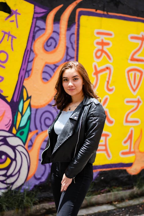 Woman Posing in Jacket