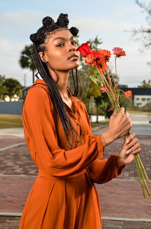 Fotobanka s bezplatnými fotkami na tému afro copánky, Afroameričanka, černoška