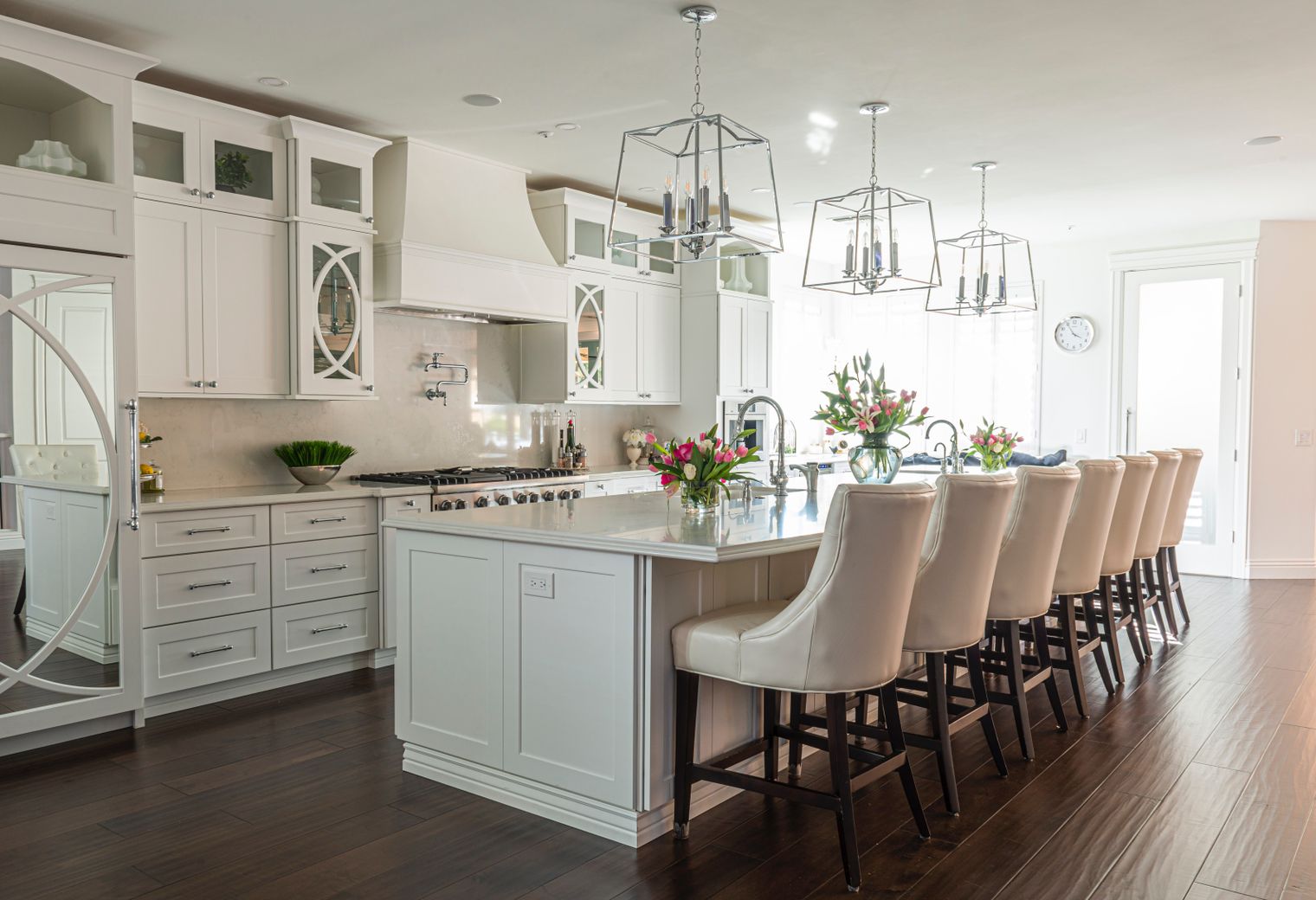 Kitchen Spraying in Woodford Bridge — surfaces prepped and cut in by hand