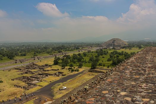 Teotihuacán pyramids at dawn — Mexico City
