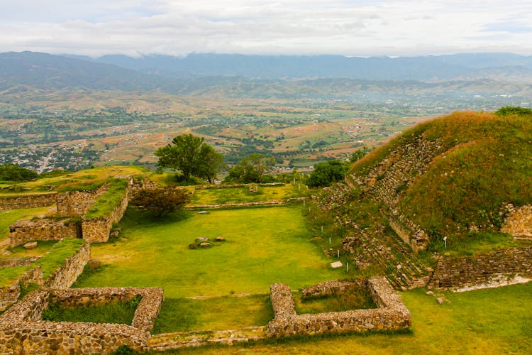 Archeological Site In Mountains