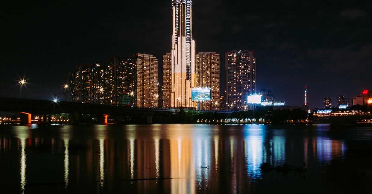 ランドマーク81の夜景
