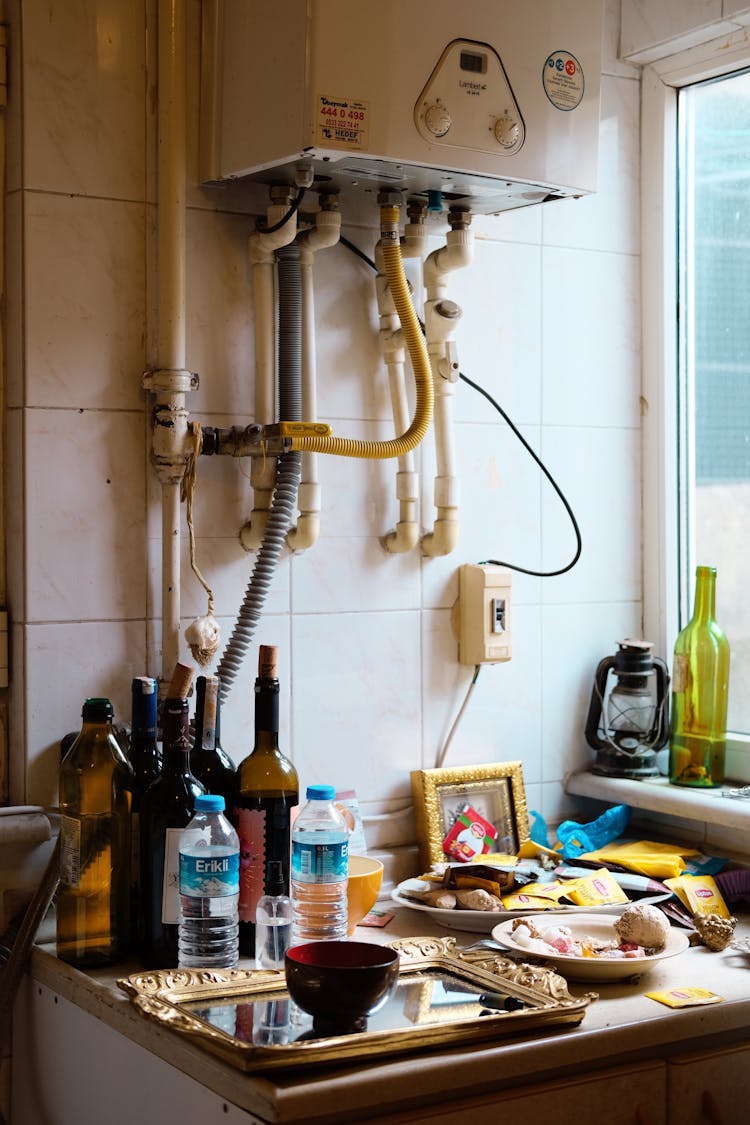 Mess In Kitchen