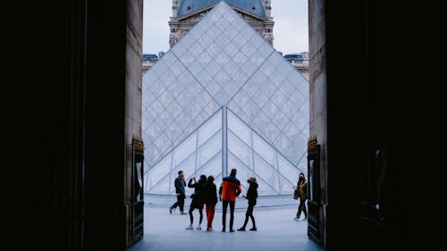 人, 地標, 巴黎 的 免費圖庫相片