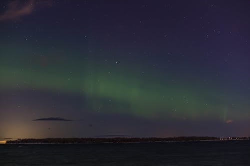 Gratis lagerfoto af aften, aurora borealis, himmel