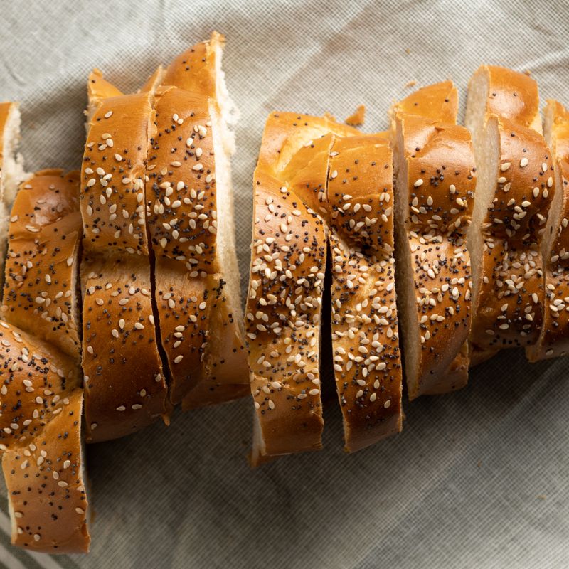 Sourdough Libyan Asida Sweet Semolina Bread