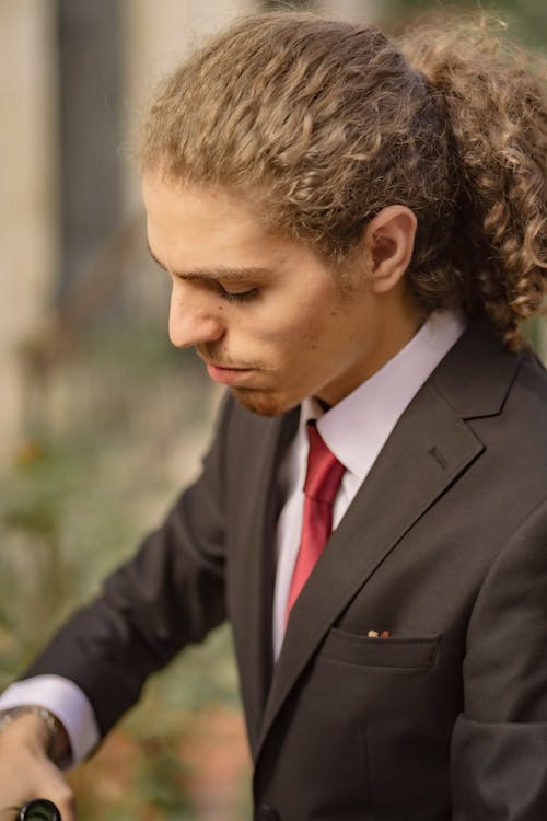 A Photo of a Man Wearing Formal Attire