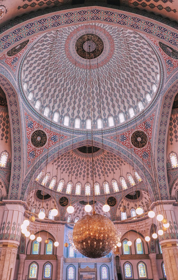 Traditional Ornate Mosque Dome