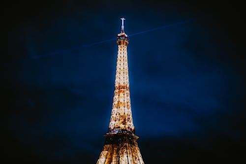 Безкоштовне стокове фото на тему «Ейфелева вежа, Ліхтарі, небо» стокове фото