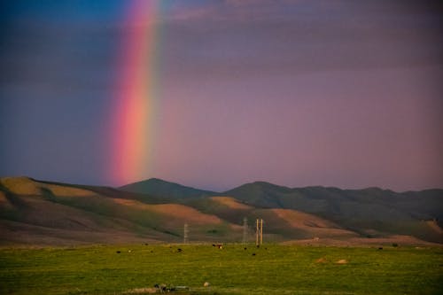 Rainbow on Mountain