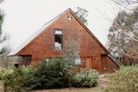 Abandoned Wooden Residential House