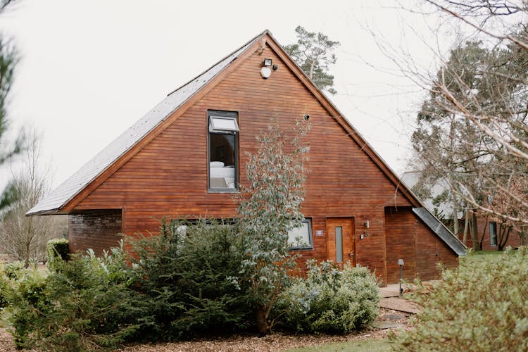 Abandoned Wooden Residential House