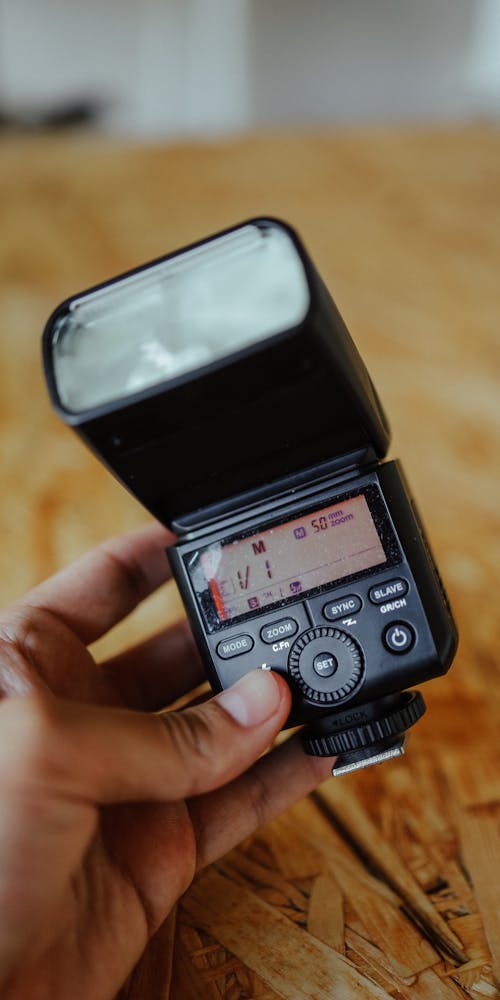 A Digital Camera Flash