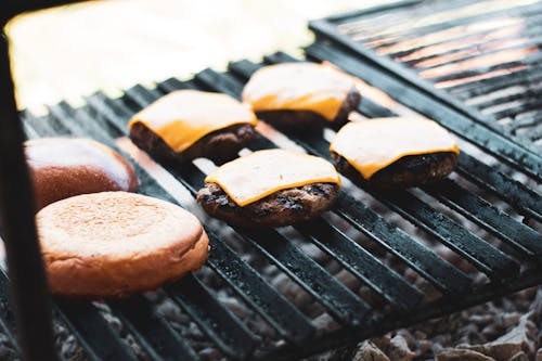 Δωρεάν στοκ φωτογραφιών με griller, patties, γκρο πλαν