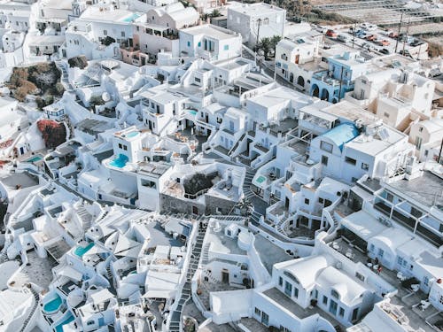 건축, 교외, 그리스의 무료 스톡 사진