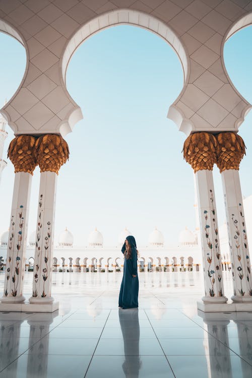 Kostnadsfria Kostnadsfri bild av abaya, arkitektonisk design, arkitektoniska detaljer Stock foto