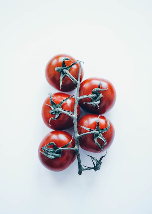 Red Tomatoes on White Surface