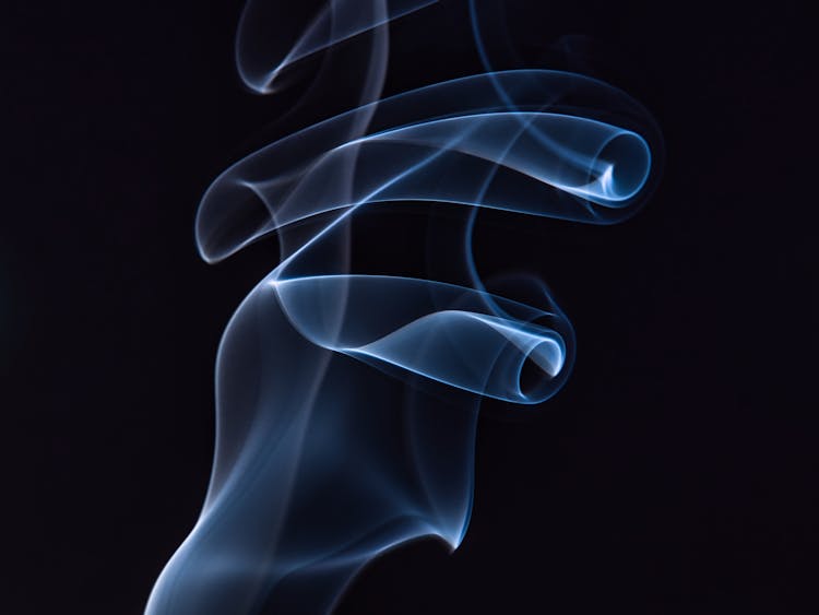 Blue Playful Smoke 