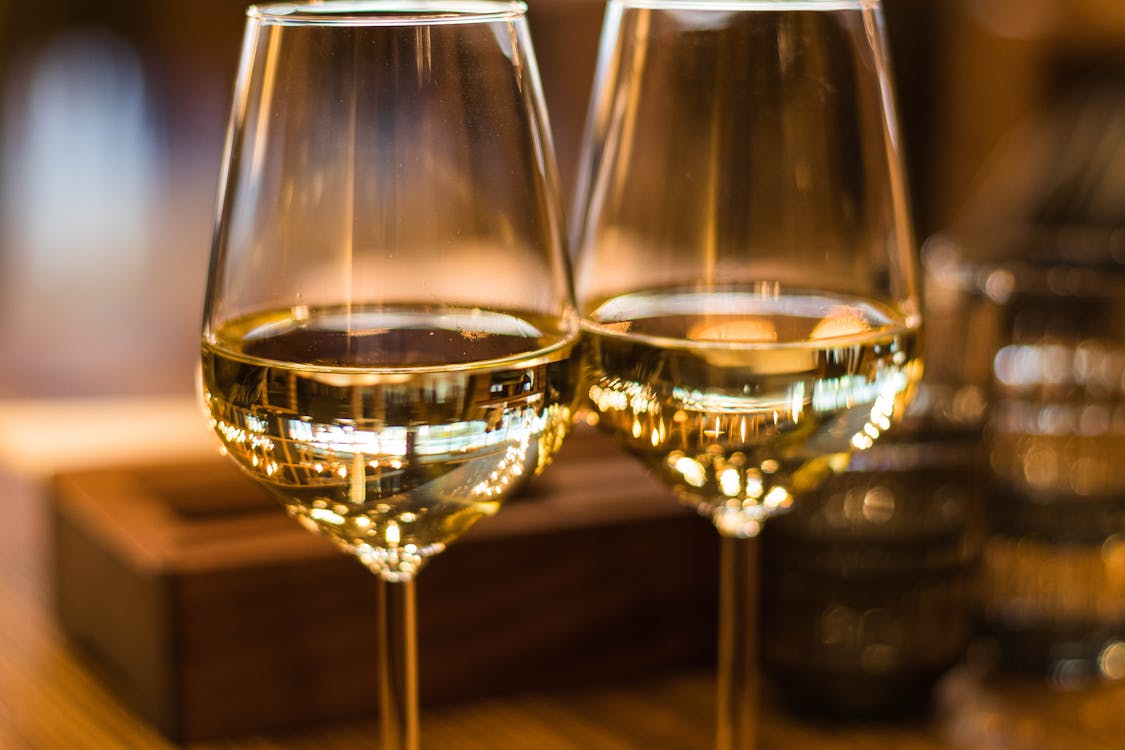 Close-Up Photography of Wine Glasses