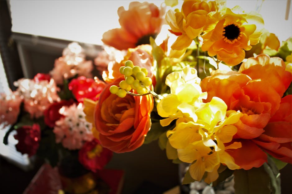 Free stock photo of beautiful flowers, flower arrangement, flower vase