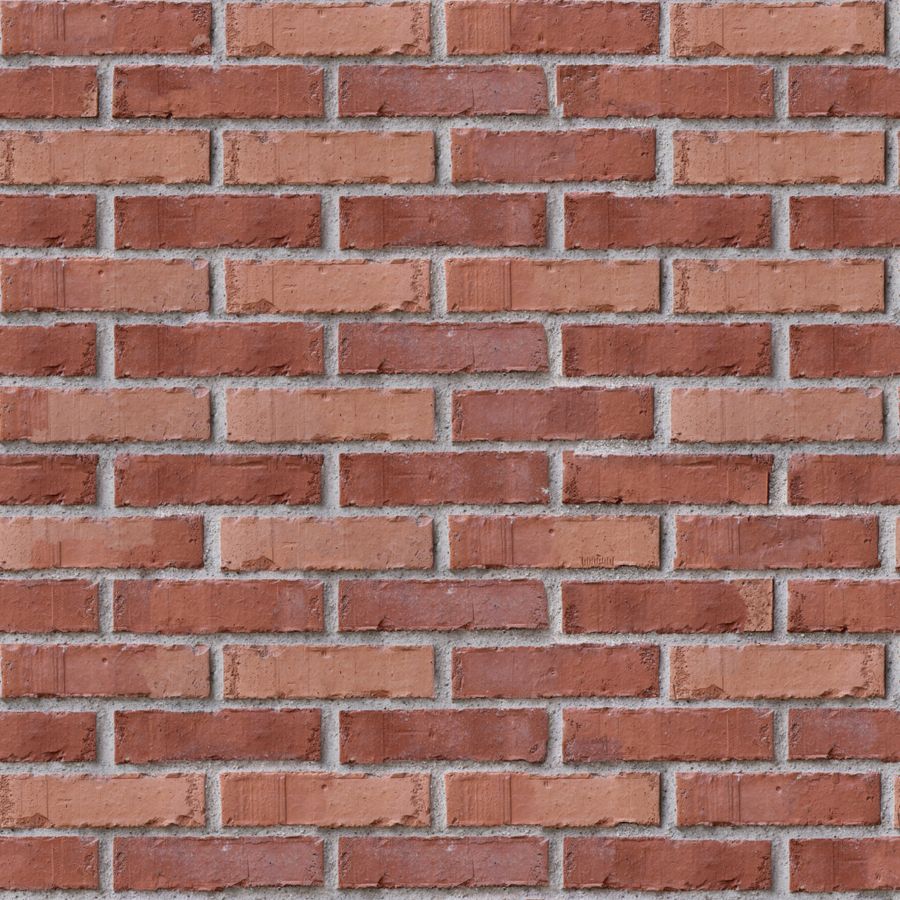 Stock red brick wall texture