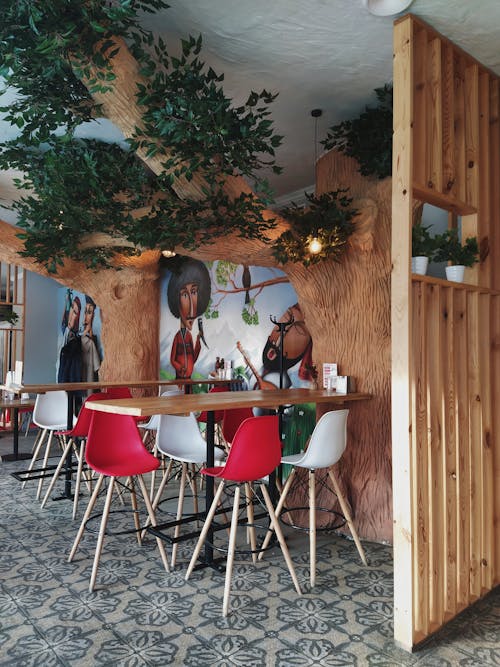 Foto d'estoc gratuïta de cadires, disseny d'interiors, restaurant