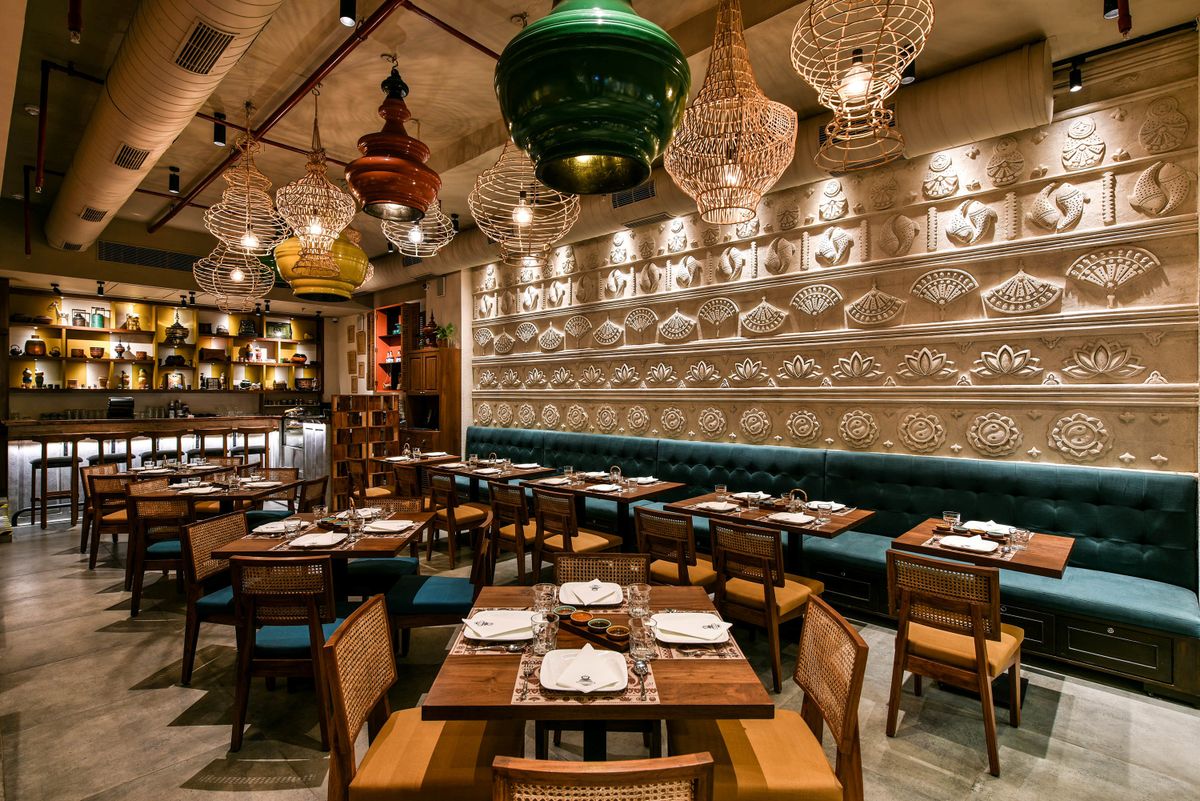 Interior of a Restaurant