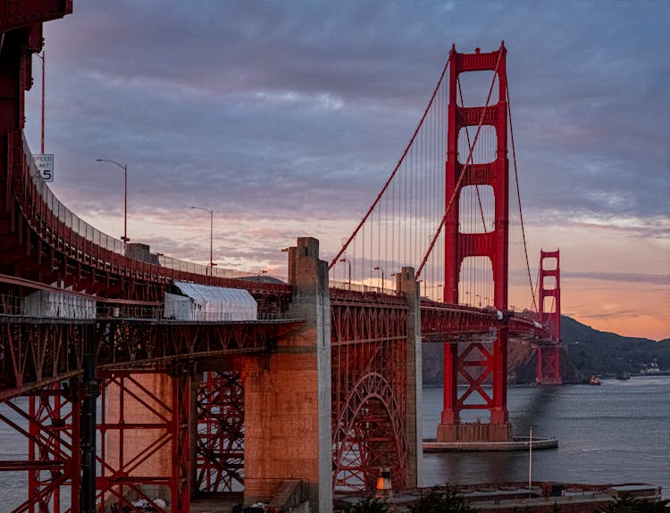 Clouds Over Golden Gate Bridge